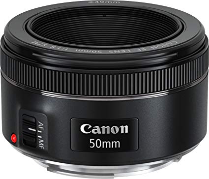 best camera lenses Canon EF 50mm f/1.8 STM