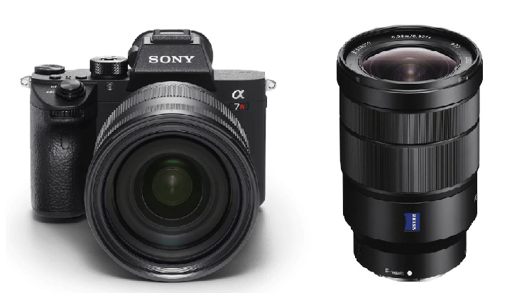 Sony FE 16/35mm f4 Lens and sony a7r iii